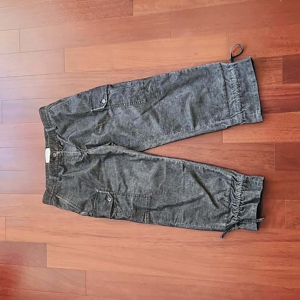 PAUL & JOE Cropped Corduroy Cargo Pants